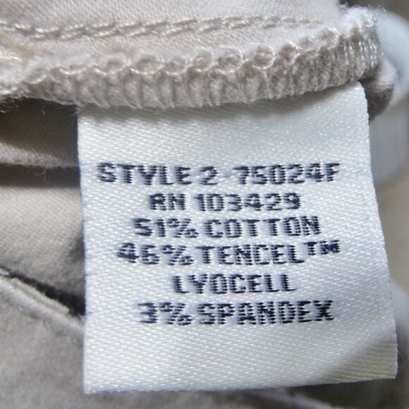 Cafe Marrakesh Lightweight Khaki Pants Size 8 - Picture 8 of 8